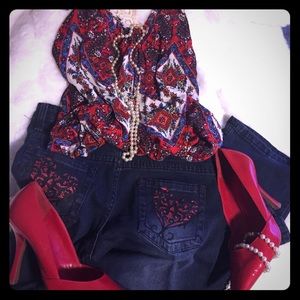 Spaghetti strap shirt